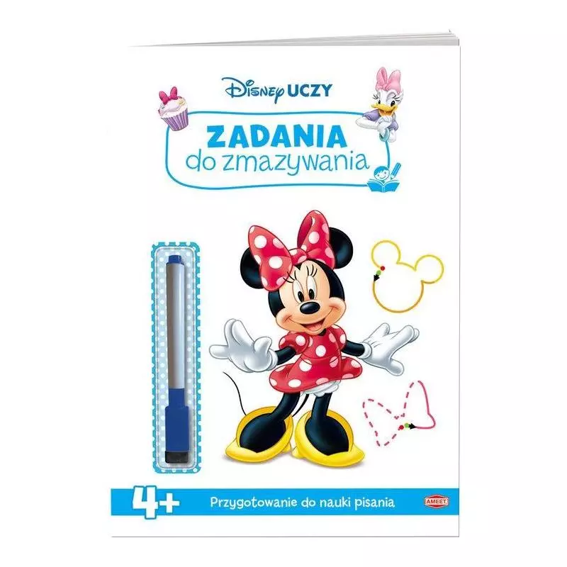 DISNEY CZY ZADANIA DO ZMAZYWANIIA PRZYGOTOWANIA DO NAUKII PISANIA 4+