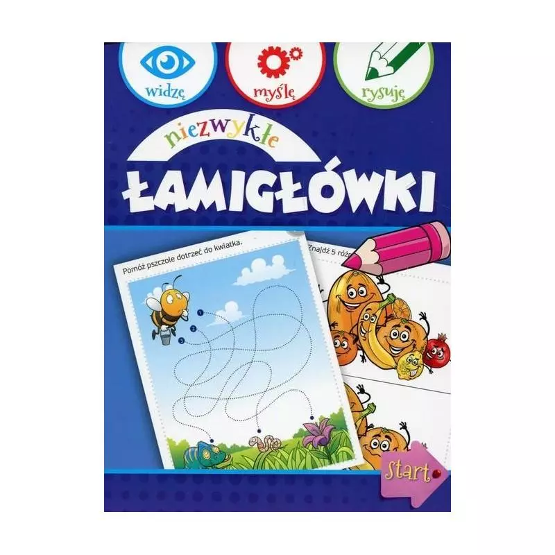 NIEZWYKŁE ŁAMIGŁÓWKI WIDZĘ MYŚLĘ RYSUJĘ