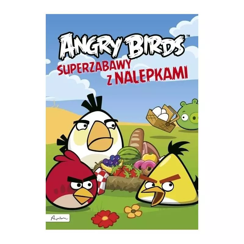 ANGRY BIRDS SUPERZABAWY Z NALEPKAMI - Papilon