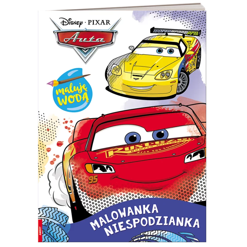 DISNEY AUTA MALOWANKA NIESPODZIANKA MAUJĘ WODĄ - Ameet