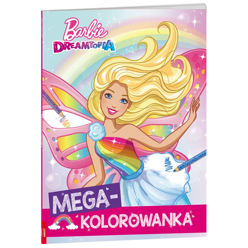 BARBIE DREAMTOPIA MEGAKOLOROWANKA - Ameet