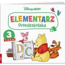 DISNEY UCZY KUBUŚ I PRZYJACIELE ELEMENTARZ PRZEDSZKOLAKA 3 + - Ameet