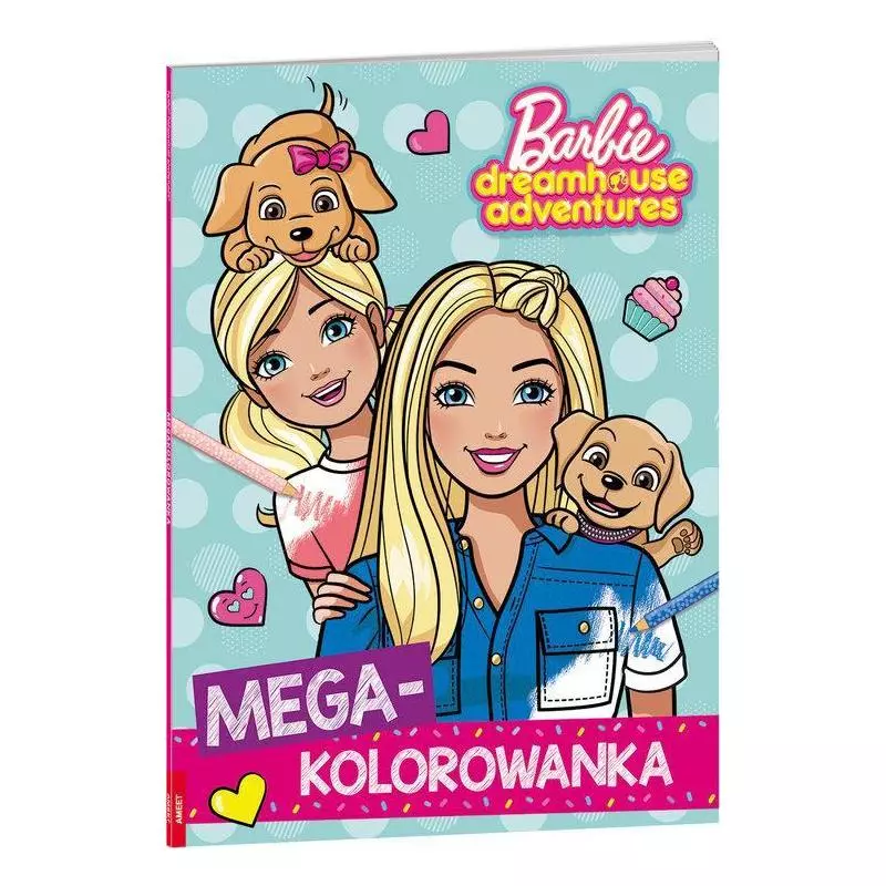 BARBIE DREAMHOUSE ADVENTYRES MEGAKOLOROWANKA - Ameet