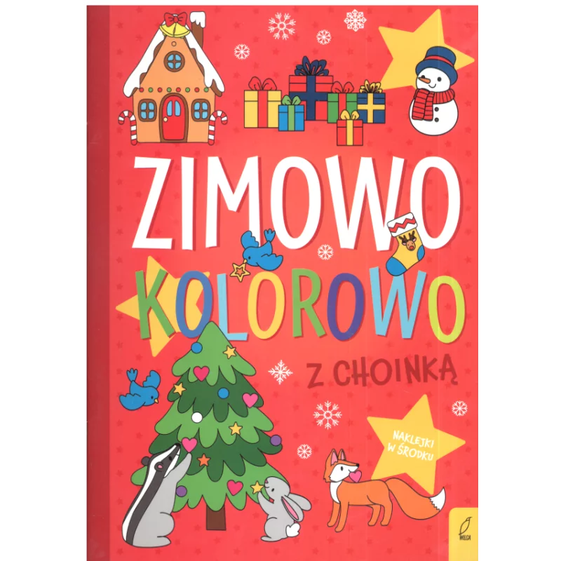 ZIMOWO KOLOROWO Z CHOINKĄ - 