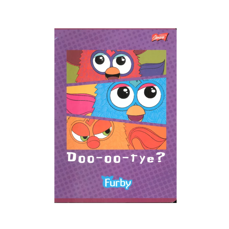 ZESZYT A5 W KRATKĘ 16 KARTEK FURBY - St. Majewski