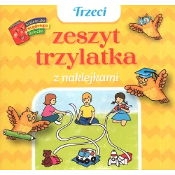 TRZECI ZESZYT TRZYLATKA Z NAKLEJKAMI - Olesiejuk