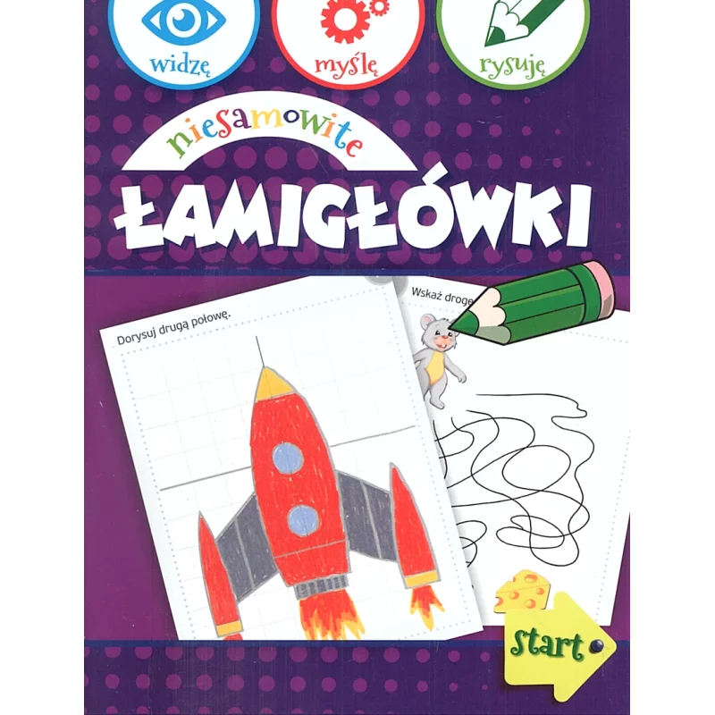 NIESAMOWITE ŁAMIGŁÓWKI 6+ - Olesiejuk