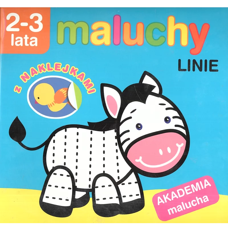 MALUCHY LINIE Z NAKLEJKAMI 2-3 LATA - Olesiejuk