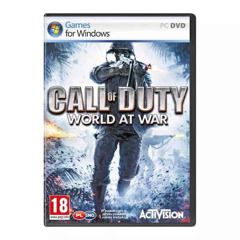 CALL OF DUTY WORLD AT WAR PC DVDROM PL - Activision