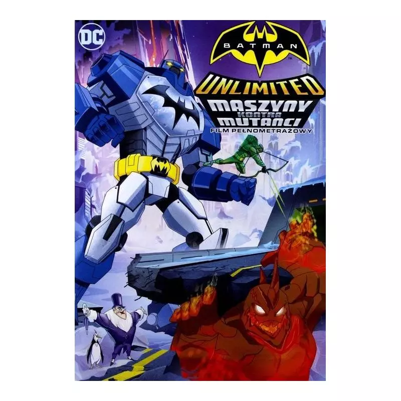 BATMAN UNLIMITED MASZYNY KONTRA MUTANCI DVD PL - Galapagos