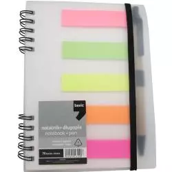 NOTATNIK BIUROWY + KARTKI SAMOPRZYLEPNE + DŁUGOPIS - Panon