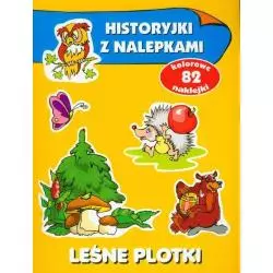 HISTORYJKI Z NALEPKAMI LEŚNE PLOTKI Anna Wiśniewska 4+ - Olesiejuk