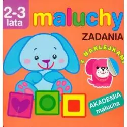 MALUCHY ZADANIA Z NAKLEJKAMI 2-3 LATA - Olesiejuk