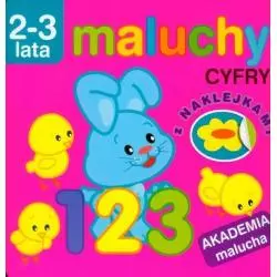 MALUCHY CYFRY Z NAKLEJKAMI 2-3 LATA Irma Pikiene - Olesiejuk