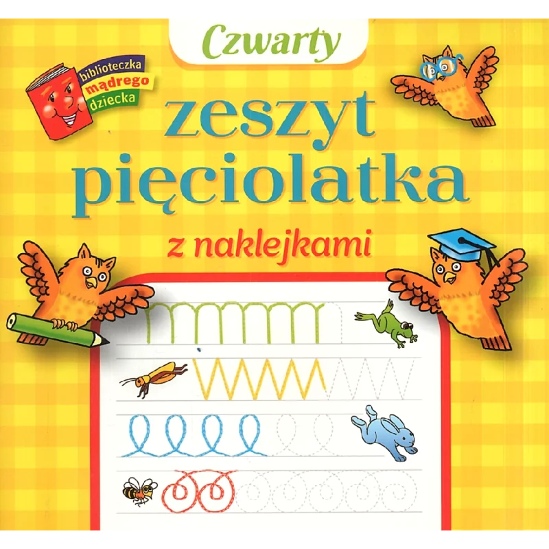 ZESZYT PIĘCIOLATKA Z NAKLEJKAMI 4 - Olesiejuk