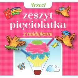 ZESZYT PIĘCIOLATKA Z NAKLEJKAMI 3 - Olesiejuk