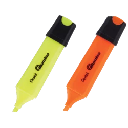 ZAKREŚLACZ ŻÓŁTY + POMARAŃCZOWY 0,5 MM PENTEL - Pentel