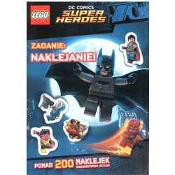 LEGO SUPER HEROES. ZADANIE: NAKLEJANIE! 7+ - Ameet