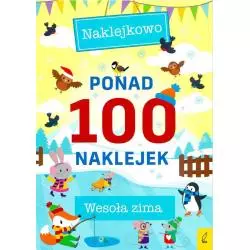 WESOŁA ZIMA NAKLEJKOWO PONAD 100 NAKLEJEK - Wilga