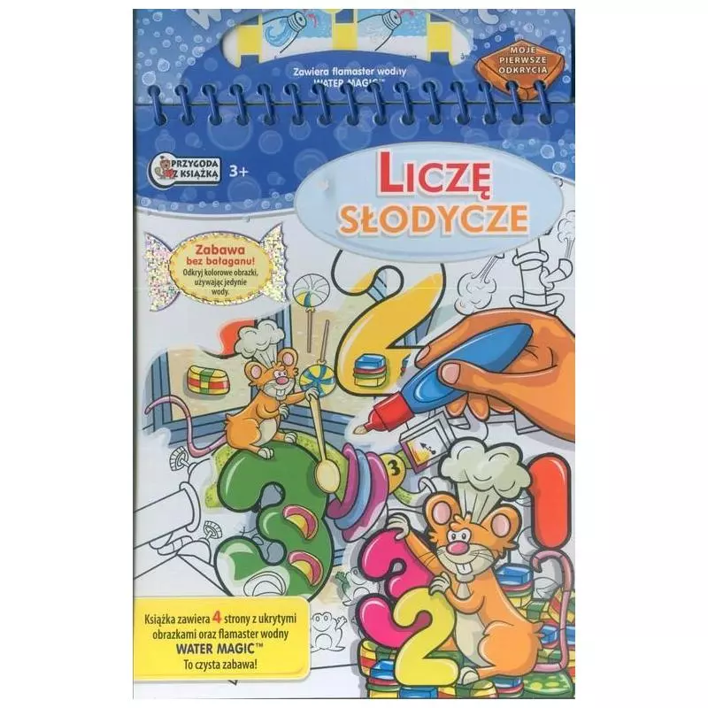 LICZĘ SŁODYCZE 3+ - Welpol Adventure