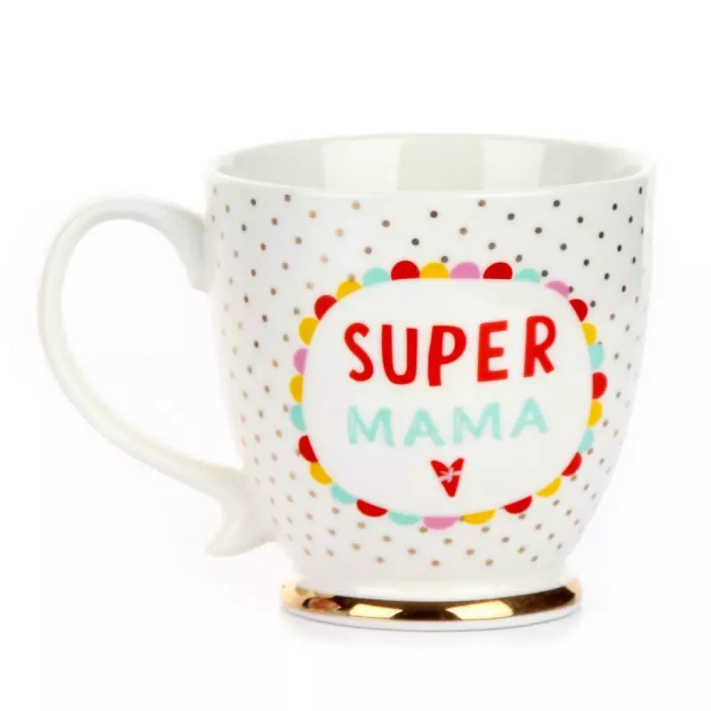 KUBEK CERAMICZNY SUPER MAMA 400 ML - Panon