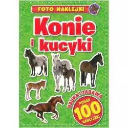 FOTO NAKLEJKI KONIE I KUCYKI 6+ - Smart Books