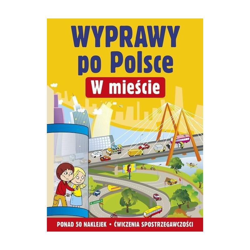 WYPRAWY PO POLSCE W MIEŚCIE 50 NAKLEJEK