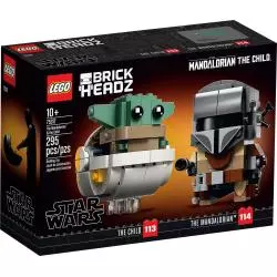 MANDALORIANIN I DZIECKO STAR WARS LEGO BRICKHEADZ 75317 - Lego