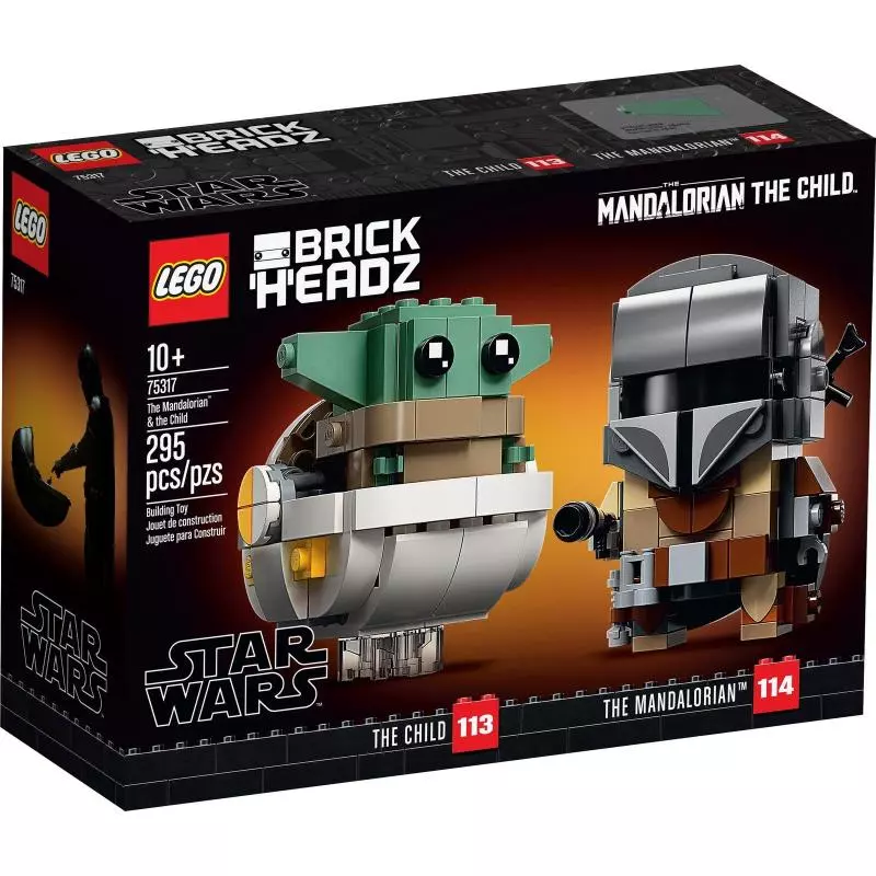 MANDALORIANIN I DZIECKO STAR WARS LEGO BRICKHEADZ 75317 - Lego