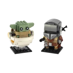 MANDALORIANIN I DZIECKO STAR WARS LEGO BRICKHEADZ 75317 - Lego