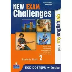 NEW EXAM CHALLENGES 2 JĘZYK ANGIELSKI PODRĘCZNIK+ KOD DOSTĘPU - Longman