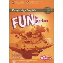 FUN FOR STARTERS TEACHERS BOOK + DOWNLOADABLE AUDIO Anne Robinson, Karen Saxby - Cambridge University Press