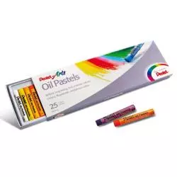 PASTELE OLEJNE 25 KOLORÓW PENTEL - Pentel