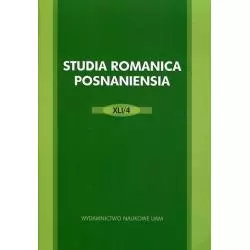 STUDIA ROMANICA POSNANIENSIA - Wydawnictwo Naukowe UAM