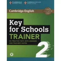 KEY FOR SCHOOLS TRAINER 2 - Cambridge University Press