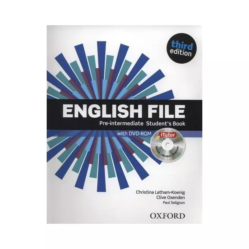 ENGLISH FILE PRE-INTERMEDIATE STUDENTS BOOK + CD Clive Oxenden, Christina Latham-Koenig - Oxford