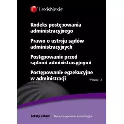 TEKSTY USTAW PRAWO I POSTĘPOWANIE ADMINISTRACYJNE - LexisNexis