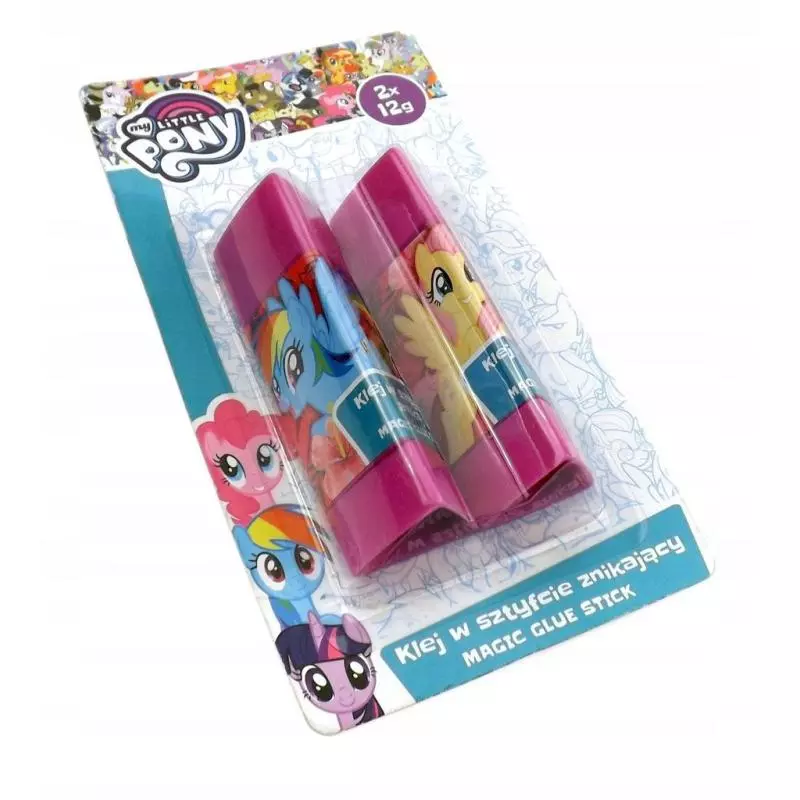 KLEJ W SZTYFCIE ZNIKAJĄCY MY LITTLE PONY 12G 2 SZTUKI 3+ - St. Majewski