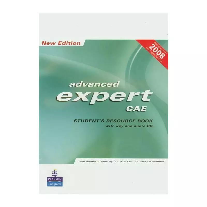 ADVENCED EXPERT NEW WORKBOOK WITH KEY + CD - Longman