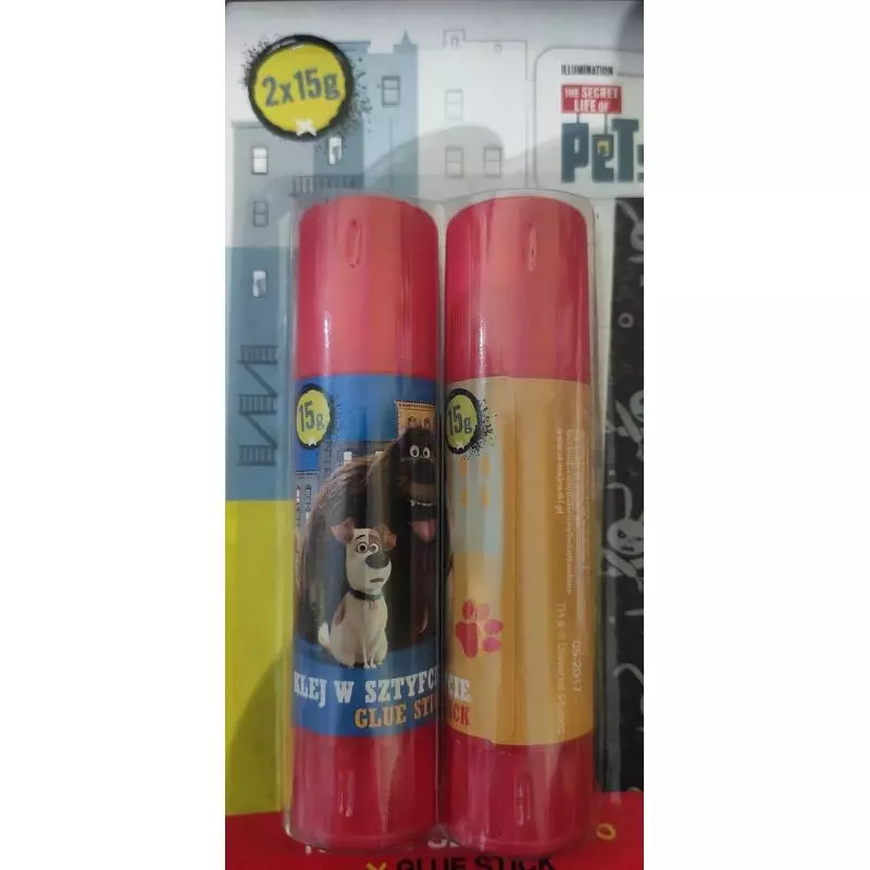 KLEJ W SZTYFCIE 15 GRAM 2 SZTUKI SEKRETNE ŻYCIE ZWIERZĄT 3+ - St. Majewski