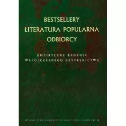 BESTSELLERY LITERATURA POPULARNA ODBIORCY - UMCS