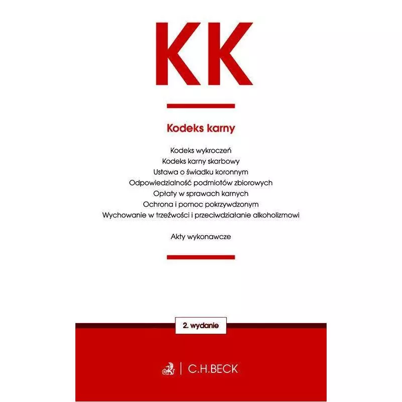 KODEKS KARNY - C.H. Beck