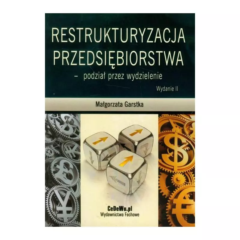 RESTRUKTURYZACJA PRZEDSIĘBIORSTWA - PODZIAŁ PRZEZ WYDZIELENIE Małgorzata Garstka - CEDEWU