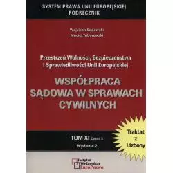WSPÓŁPRACA SĄDOWA W SPRAWACH CYWILNYCH Wojciech Sadowski - IWEP