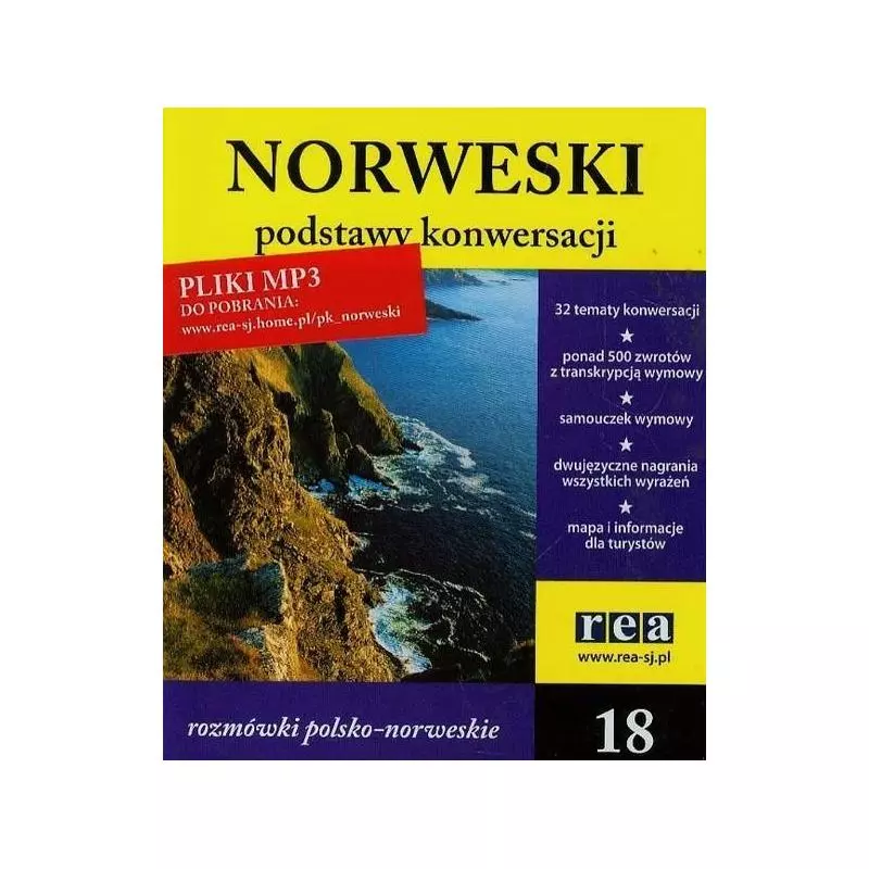 NORWESKI PODSTAWY KONWERSACJI ROZMÓWKI POLSKO-NORWESKIE - Rea