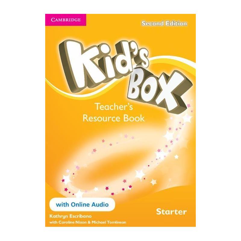 KID'S BOX SECOND EDITION STARTER TEACHER'S RESOURCE BOOK + ONLINE AUDIO CAROLINE NIXON, MICHAEL TOMLINSON, KATHRYN ESCRIBANO