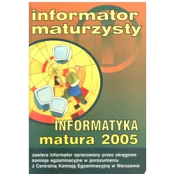 INFORMATOR MATURZYSTY INFORMATYKA - Tutor
