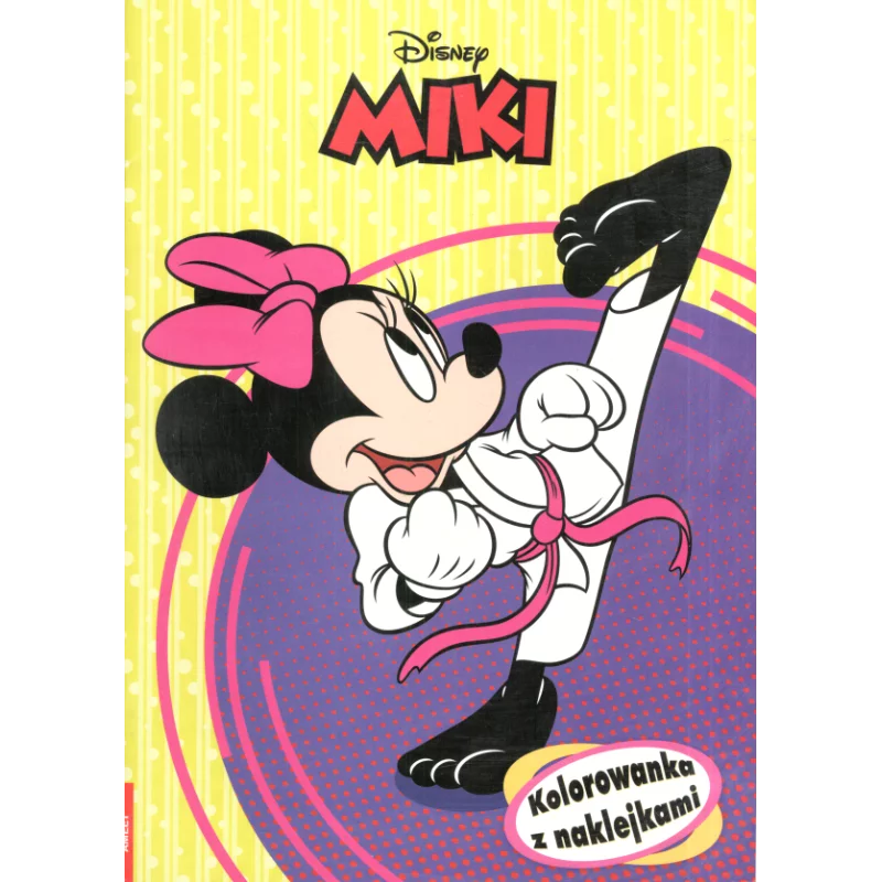 DISNEY MIKI KOLOROWANKA Z NAKLEJKAMI - Ameet