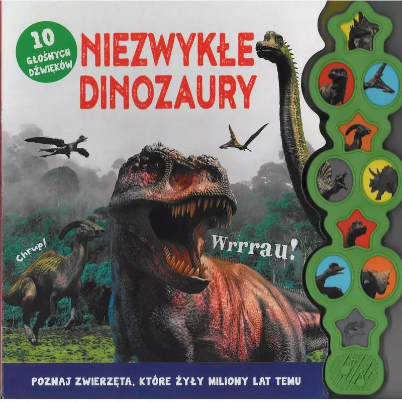 NIEZWYKŁE DINOZAURY 10 GŁOŚNYCH DŹWIĘKÓW - Olesiejuk