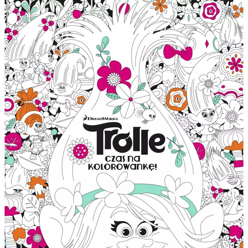 CZAS NA KOLOROWANKĘ TROLLE Jan Gerardi - Egmont CZAS NA KOLOROWANKĘ TROLLE Jan Gerardi - Egmont